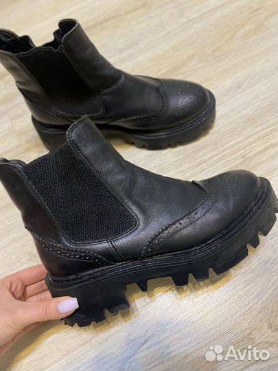 Ботинки челси женские