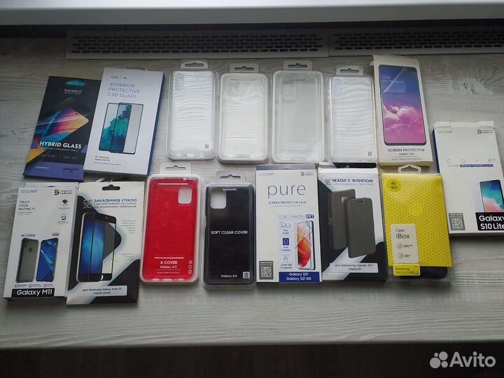 Чехлы и стекла на Samsung
