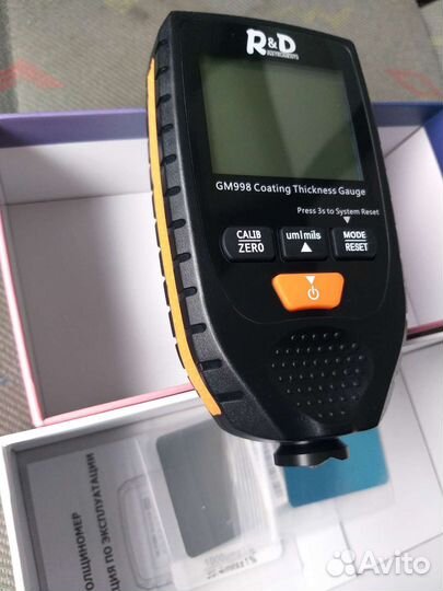 Толщиномер GM 998, TC100