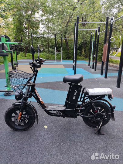 Электровелосипед Virus Turbo S Black 60v20Ah