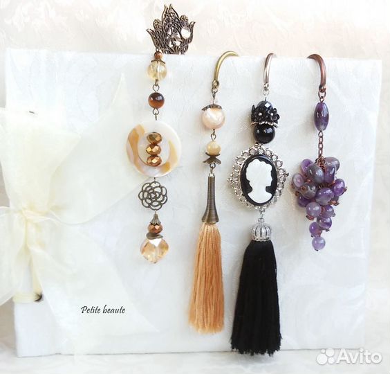 Закладки для книг ручной работы