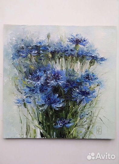 Картина маслом на холсте в раме