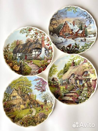 Royal Albert, Royal Doulton настенные тарелки