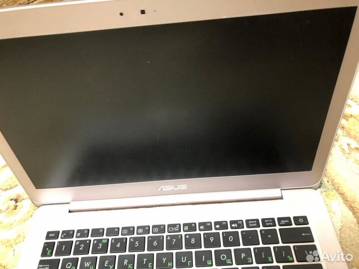 Asus zenbook ультрабук i3/4gb/500