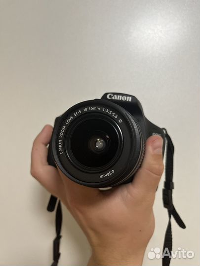 Зеркальный фотоаппарат canon 1300d