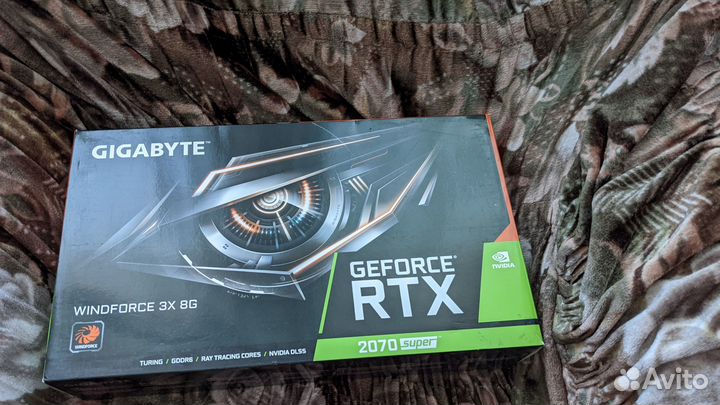 Видеокарта gigabyte Rtx 2070 super