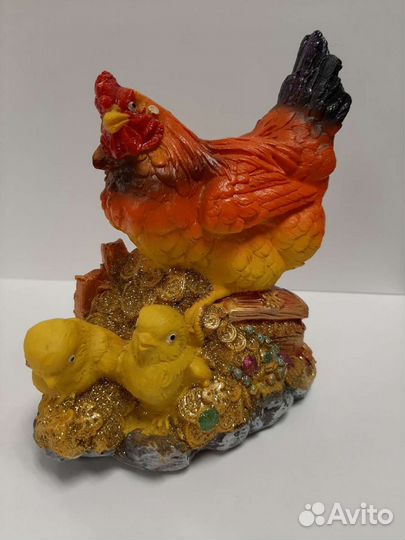 Курица с цыплятами