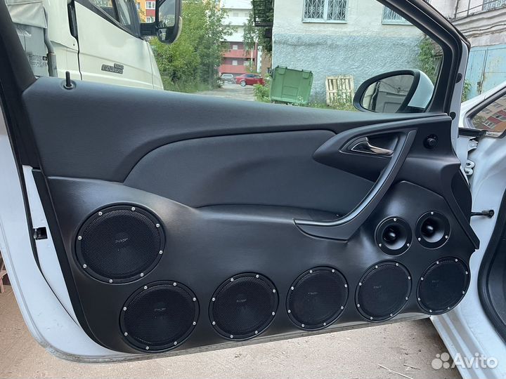 Дверные карты астра j gtc автозвук