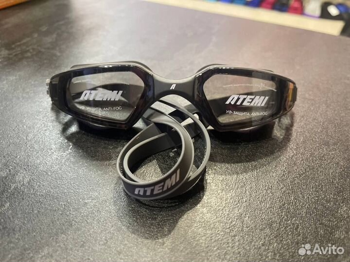 Серые очки для плавания Atemi: Элегантность и функ