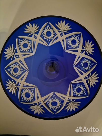 Хрусталь, стекло cobalt. Сталинский ампир