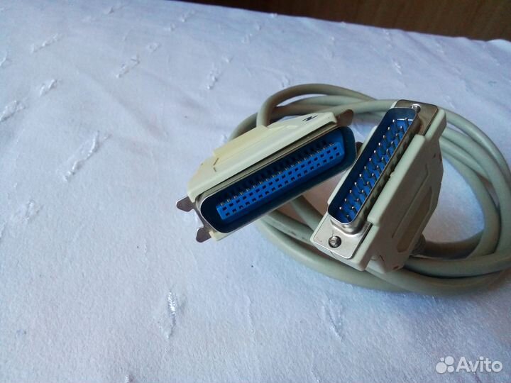 Кабеля для Компьютера и Принтера. с Разъёмами. 2шт