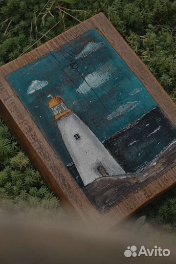 Картина из дерева