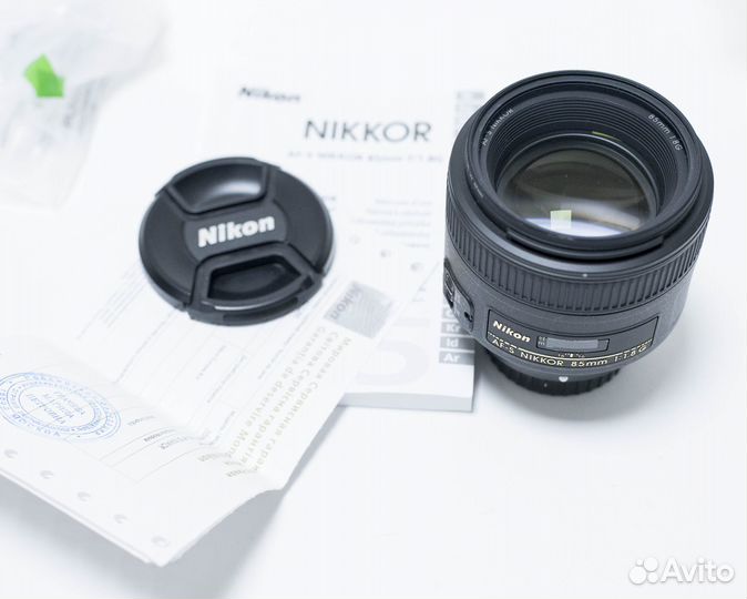 Объектив Nikon 85mm f/1.8G AF-S Nikkor портретник