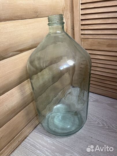 Бутылка стеклянная 20 литров