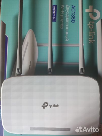Wi-Fi роутер TP-Link AC1350 Archer C60