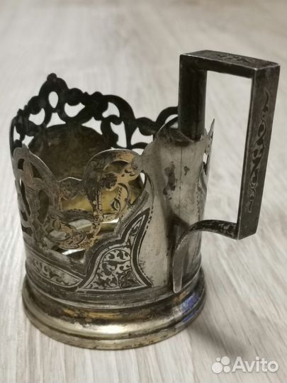 Подстаканник серебро