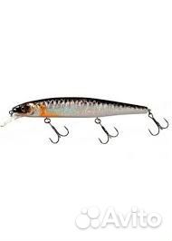 Воблер Jackall Mag Squad 128SP hl silver & black 4
