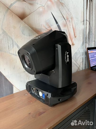 160W LED BSW 3в1 бим спот вош - световая голова