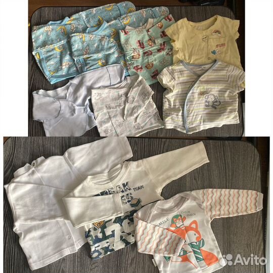 Детские вещи пакетом на мальчика 56 62