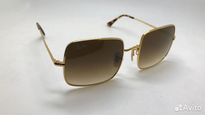 Очки Ray Ban Square 1971 коричневые линзы