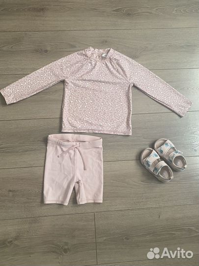 Купальник для девочки zara hm 86 92