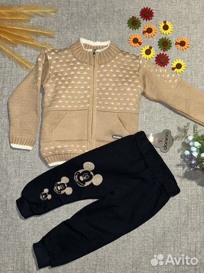 Новый Костюм утеплённый детский Donino