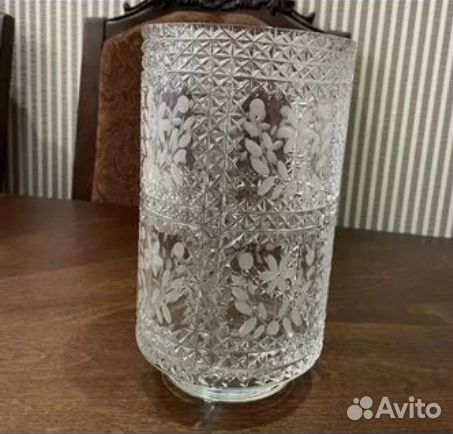 Ваза хрустальная большая СССР
