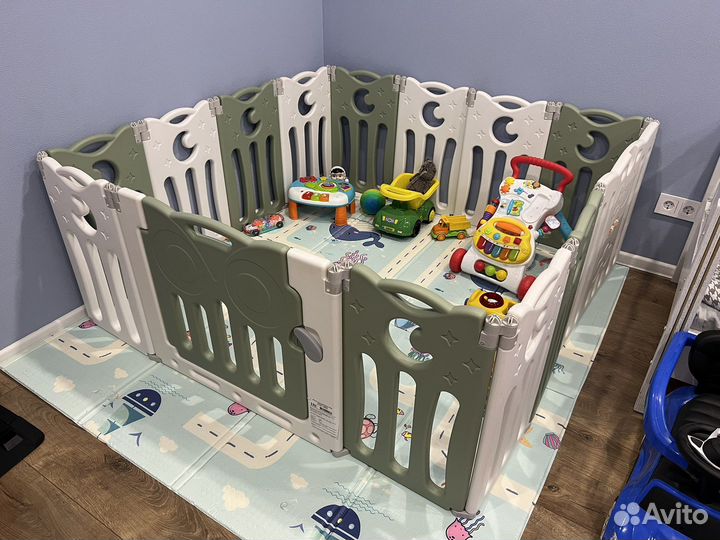 Большой детский манеж бу