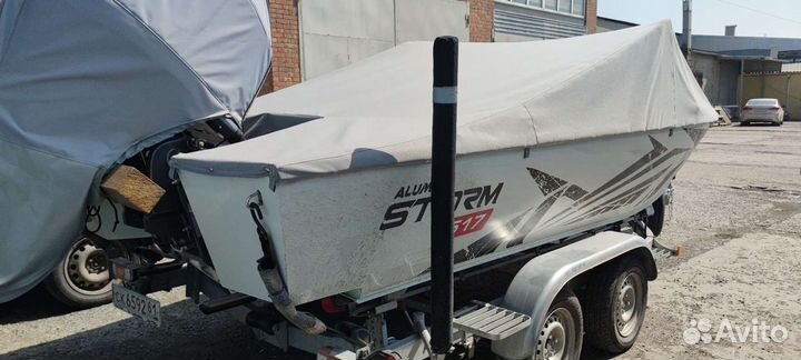Тент для лодки
