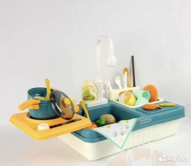 Кухня-мойка игровая