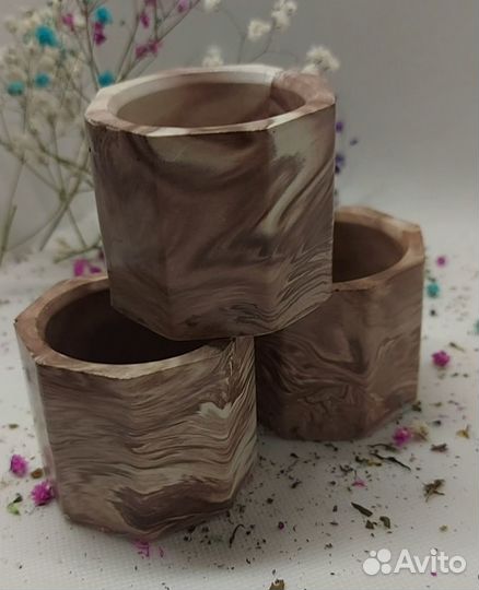 Кашпо/подсвечники/банки для свечей