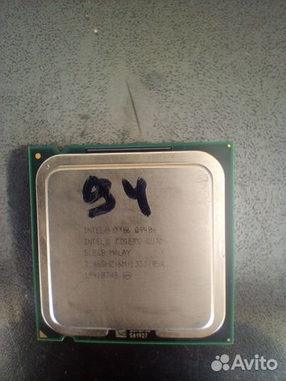 Lga 775 Intel Core2Quad Q9400 2.66ghz/6m/1333 95w