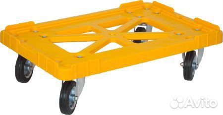 Тележка на 4 колесах для транспортировки 600x400мм