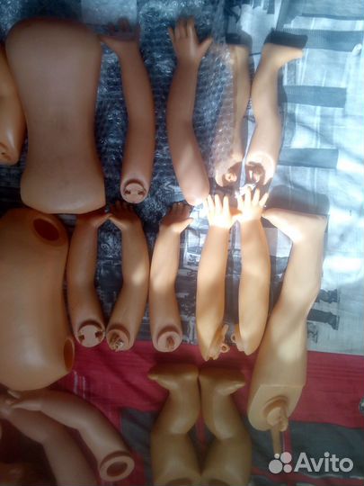 Запчасти для кукол СССР часть 20