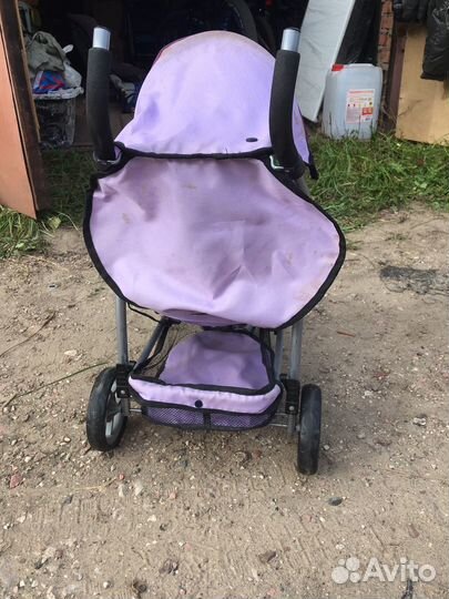 Коляска детская игровая складная