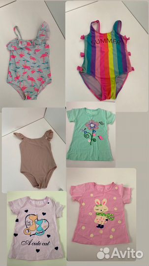 Вещи на девочку 104-110-116