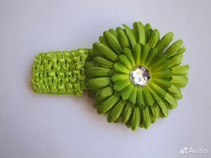 Новые повязки на голову герберы