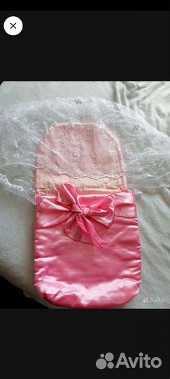 Конверт на выписку для девочки