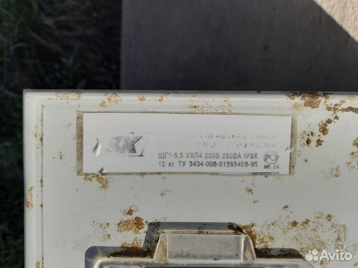 Щиток электрический гаражный