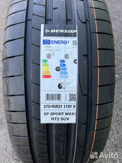 Dunlop SP Sport Maxx RT 2 SUV 275/45 R21 110Y