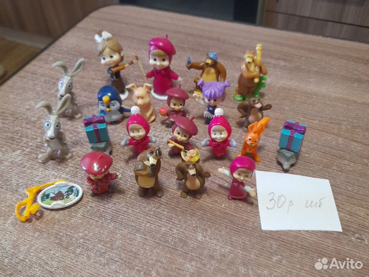 Фигурки киндер и не только