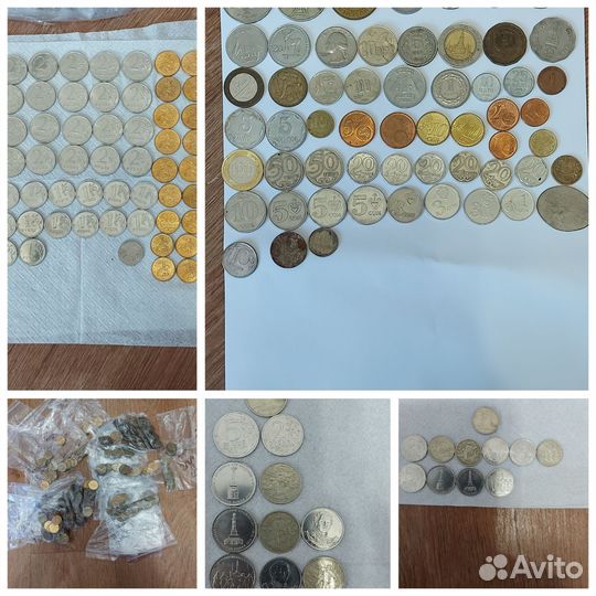 Продаю всю коллекцию монет и купюр