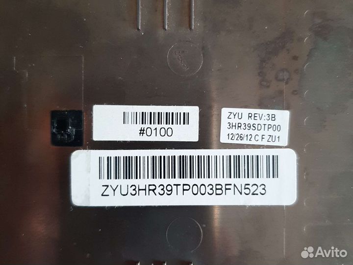 Крышка поддона ноутбука HP G7