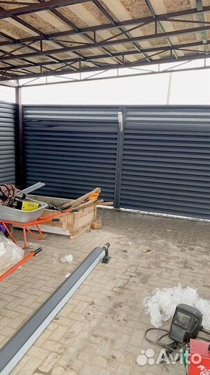 Забор жалюзи под заказ от производителя