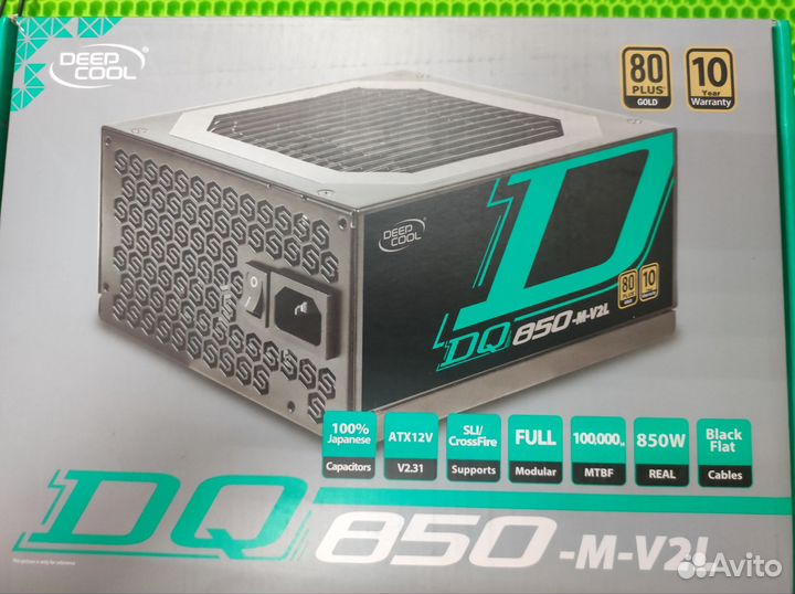 Блок питания DeepCool 850W 80+Gold