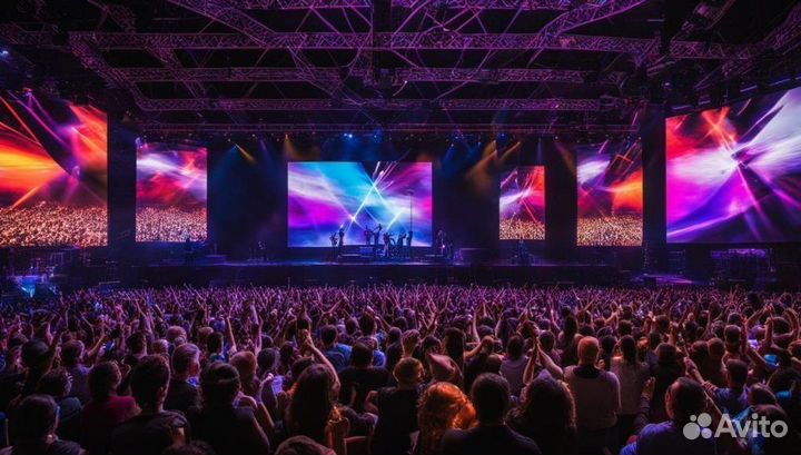 Светодиодный экран для сцены