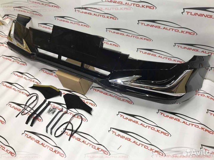 Губа передняя Toyota Land Cruiser Prado 120 V2353