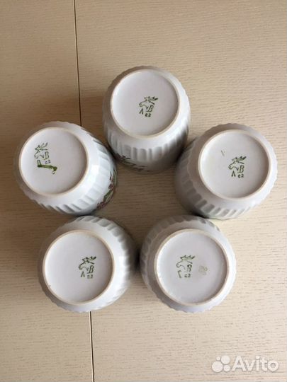 Кофейник, Бокалы СССР, Рижский фарфоровый завод