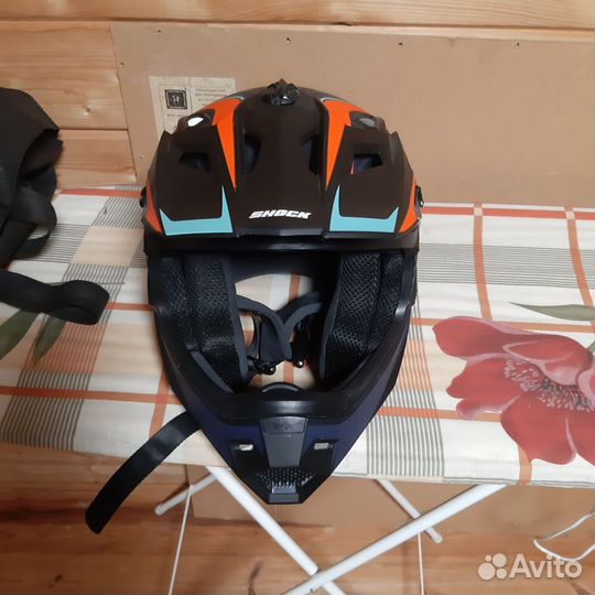 Детский кроссовый шлем