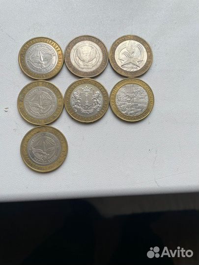 Юбилейные монеты 10